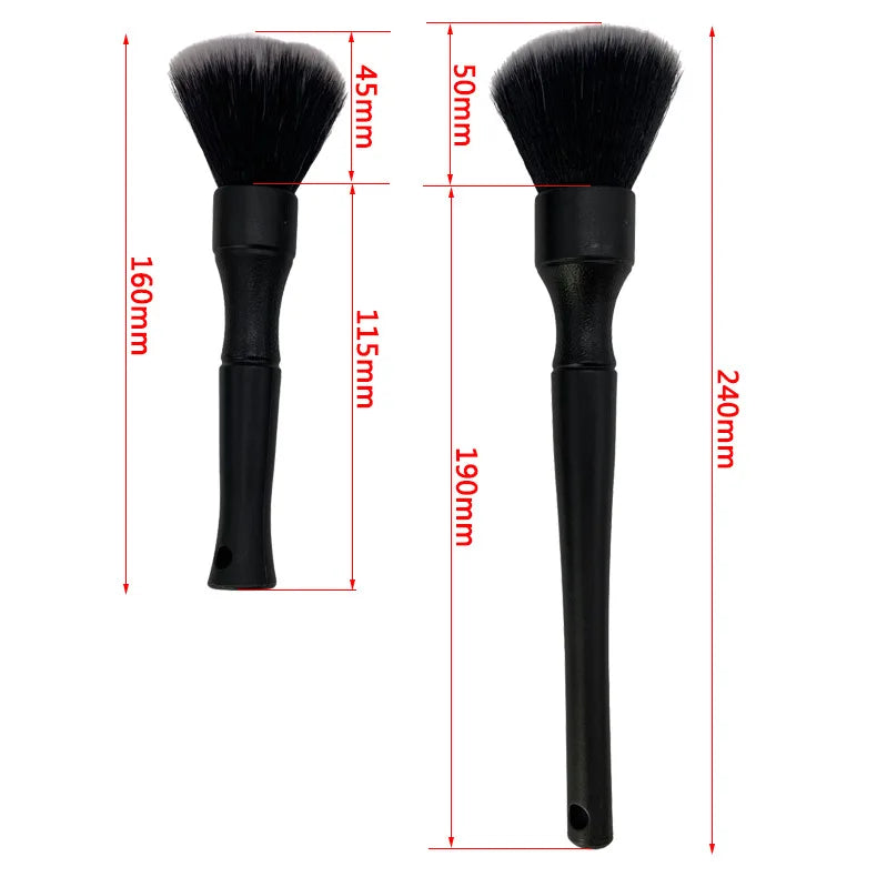 Ultra-Soft Car Detailing Brush - Synthetic Boars Hair