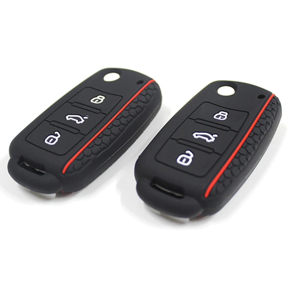 Volkswagen Silicone Car Key Fob Case