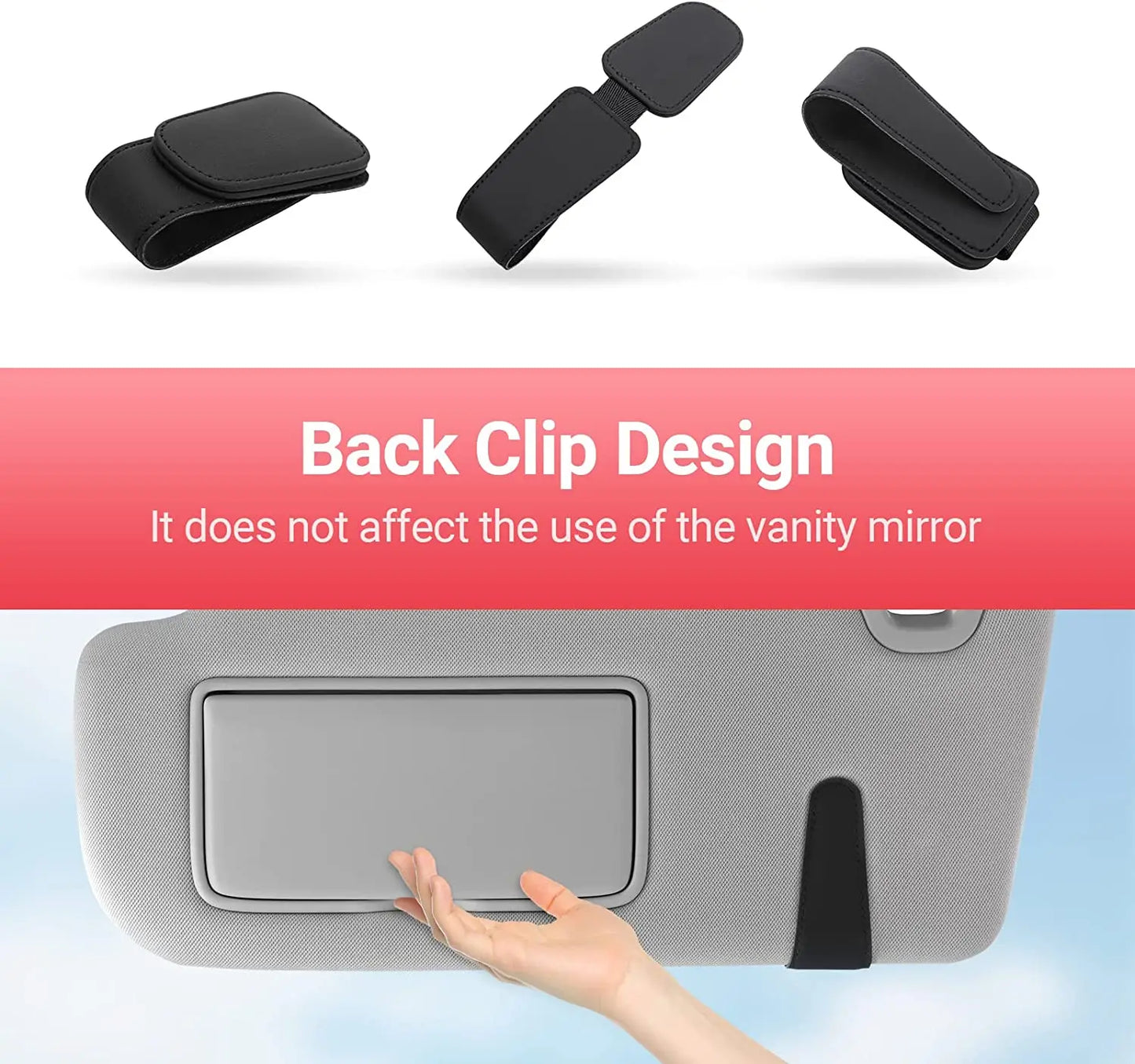 Universal Sun Visor Clip Holder